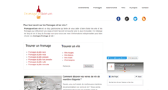 Desktop Screenshot of fromageetbonvin.com