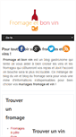 Mobile Screenshot of fromageetbonvin.com